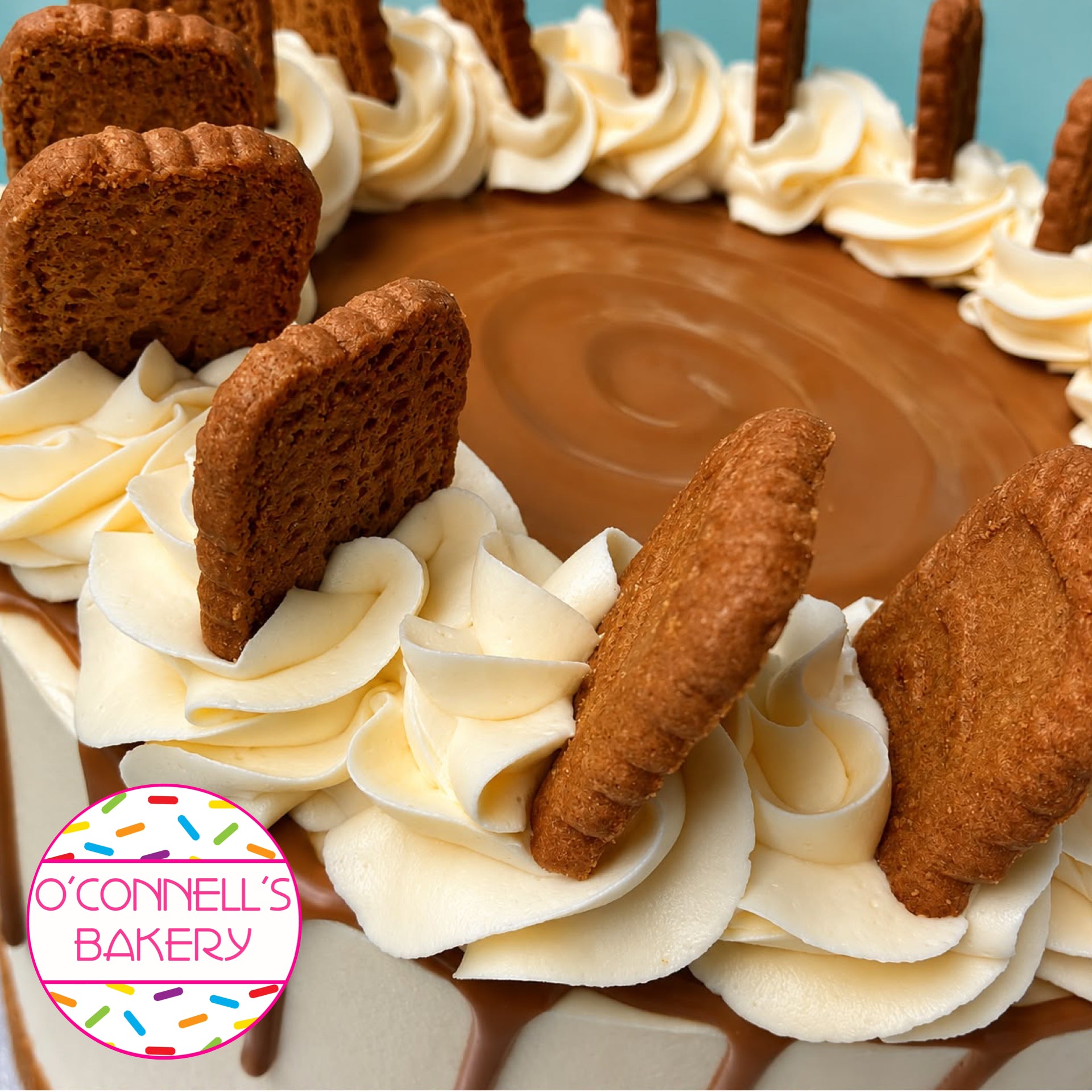 Biscoff Celebration Cake