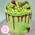 Mint Aero Celebration Cake