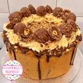 Ferrero Rocher Cookie Pie