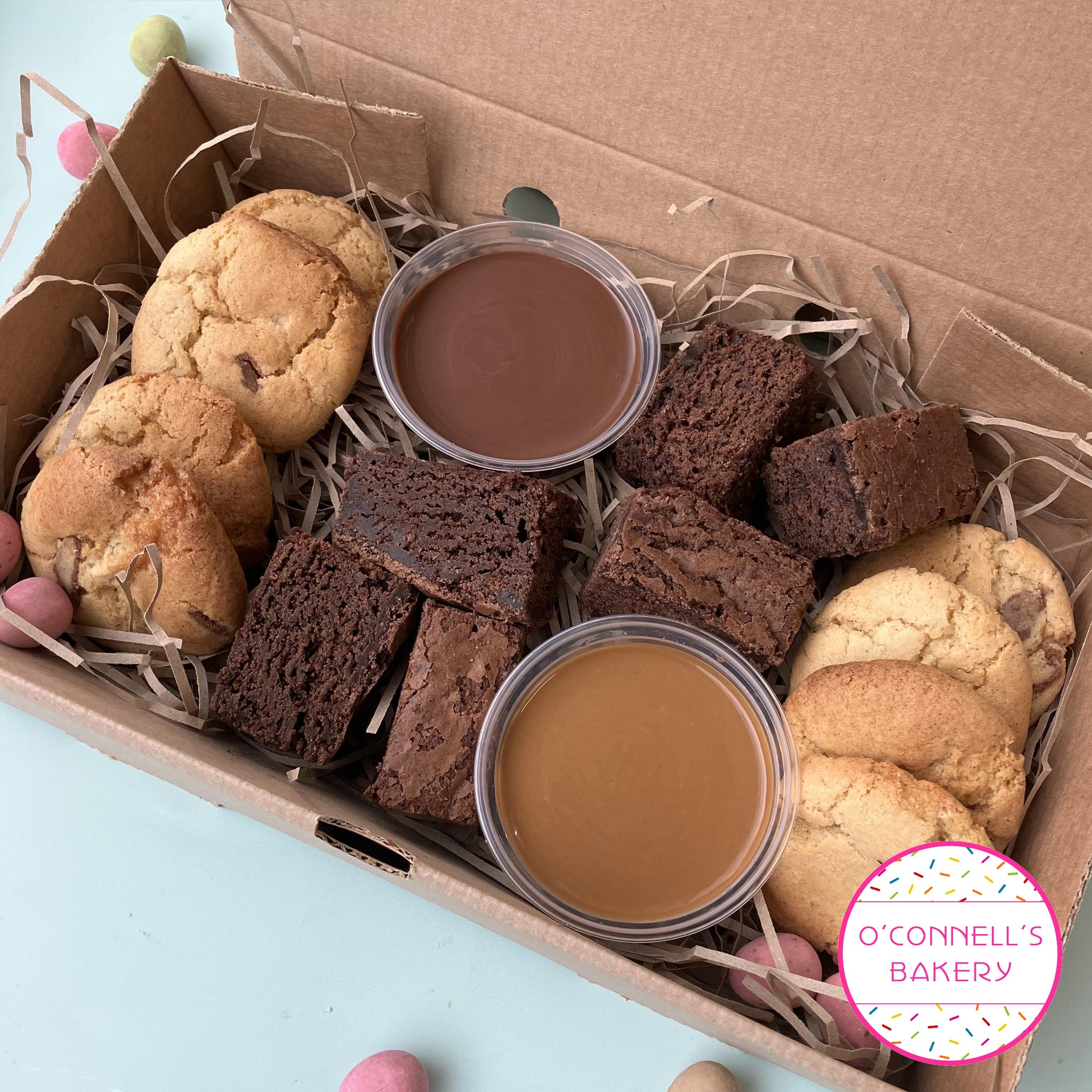 Cookie & Brownie Dipping Box O'Connell's Bakery