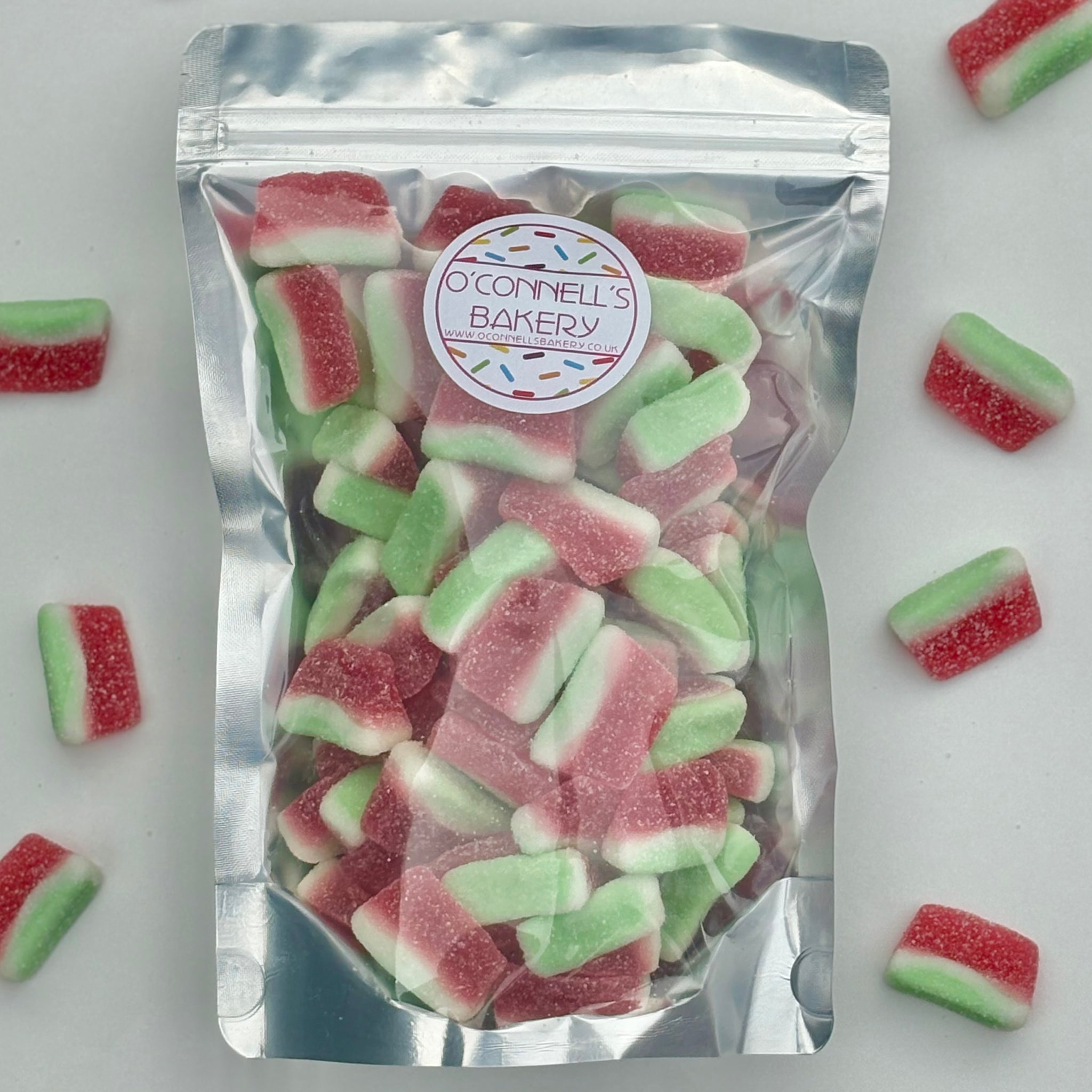 Fizzy Watermelon Slices - 500g