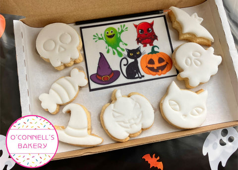 Halloween Paint Your Own Biscuits