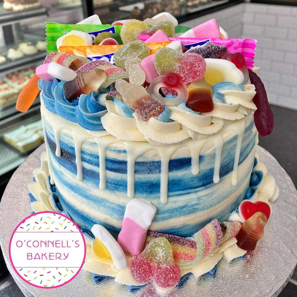 Pick 'n' Mix Celebration Cake - Pink