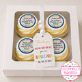 Teacher Cupcakes x4