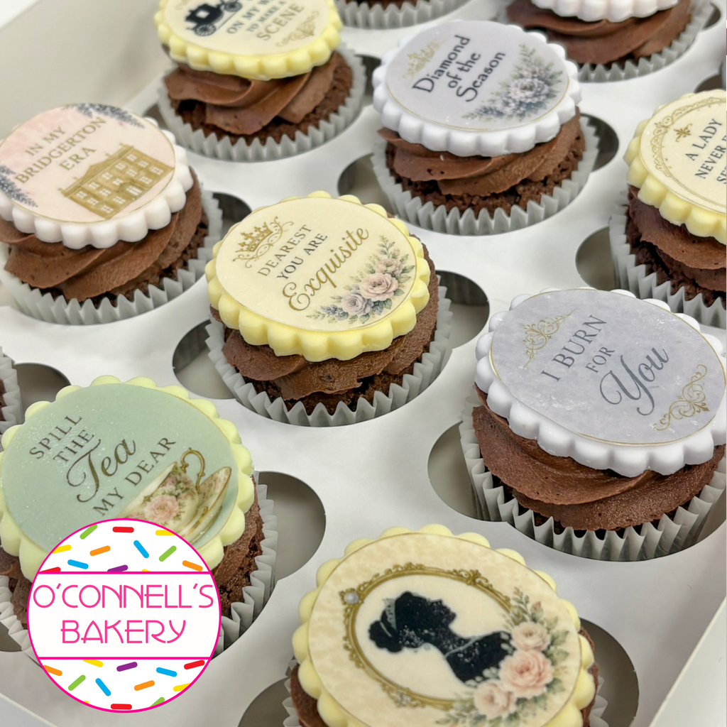 Bridgerton Style Cupcakes