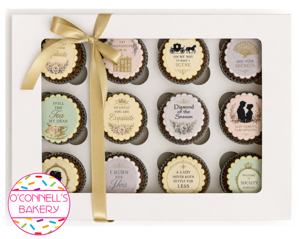 Bridgerton Style Cupcakes