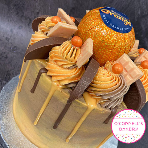 Celebration Cake - Orange
